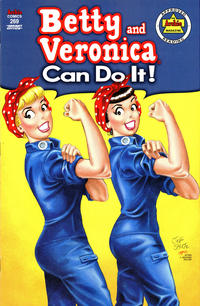 Cover for Betty and Veronica (Archie, 1987 series) #269 [Rosie the Riveter Variant]