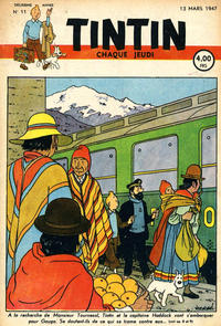 Cover Thumbnail for Le journal de Tintin (Le Lombard, 1946 series) #11/1947