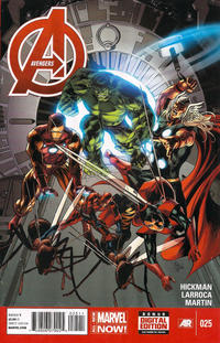 Cover Thumbnail for Avengers (Marvel, 2013 series) #25