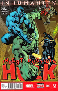 Cover Thumbnail for Indestructible Hulk (Marvel, 2013 series) #18 (18.INH)