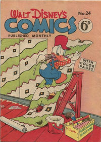 Cover Thumbnail for Walt Disney's Comics (W. G. Publications; Wogan Publications, 1946 series) #24