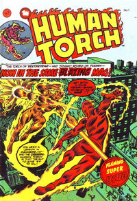 Cover Thumbnail for The Human Torch (Yaffa / Page, 1977 series) #1