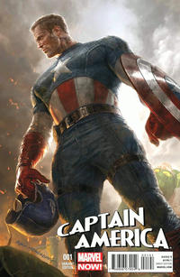 Cover Thumbnail for Captain America (Marvel, 2013 series) #1 [Ryan Meinerding Variant]