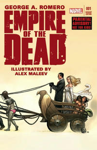 Cover for George Romero's Empire of the Dead (Marvel, 2014 series) #1 [Frank Cho Wraparound Variant]