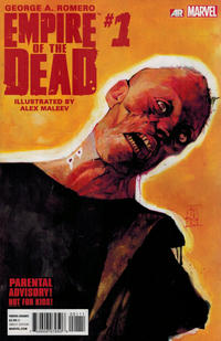 Cover for George Romero's Empire of the Dead (Marvel, 2014 series) #1 [Alex Maleev Cover]