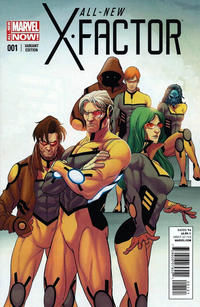 Cover Thumbnail for All-New X-Factor (Marvel, 2014 series) #1 [Salvador Larroca Variant Cover]