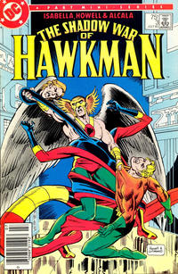 Cover Thumbnail for The Shadow War of Hawkman (DC, 1985 series) #3 [Newsstand]