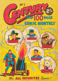 Cover Thumbnail for Century, The 100 Page Comic Monthly (K. G. Murray, 1956 series) #1