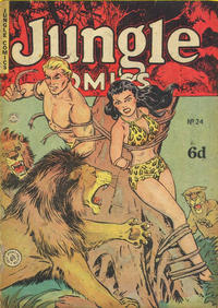 Cover Thumbnail for Jungle Comics (H. John Edwards, 1950 ? series) #24