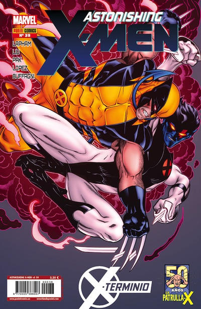 Cover for Astonishing X-Men (Panini España, 2010 series) #39
