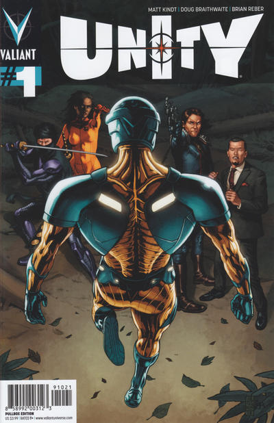 Cover for Unity (Valiant Entertainment, 2013 series) #1 [Cover B - Pullbox Exclusive - J. G. Jones]