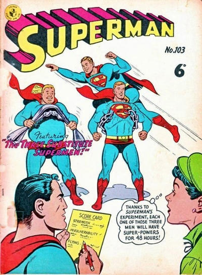 Cover for Superman (K. G. Murray, 1950 series) #103