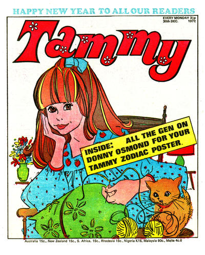 Cover for Tammy (IPC, 1971 series) #30 December 1972