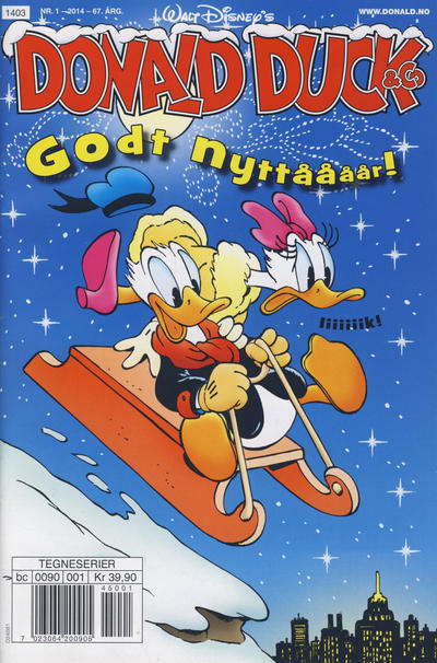 Cover for Donald Duck & Co (Hjemmet / Egmont, 1948 series) #1/2014