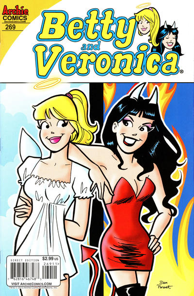 Cover for Betty and Veronica (Archie, 1987 series) #269 [Direct Edition]