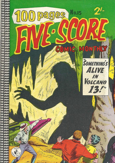 Cover for Five-Score Comic Monthly (K. G. Murray, 1958 series) #15