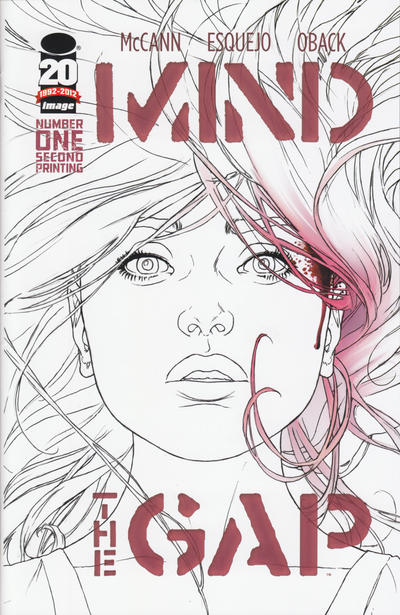Cover for Mind the Gap (Image, 2012 series) #1 [Second Printing]