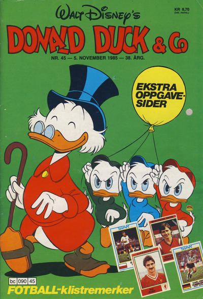 Cover for Donald Duck & Co (Hjemmet / Egmont, 1948 series) #45/1985