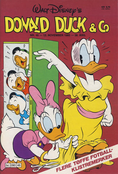 Cover for Donald Duck & Co (Hjemmet / Egmont, 1948 series) #46/1985