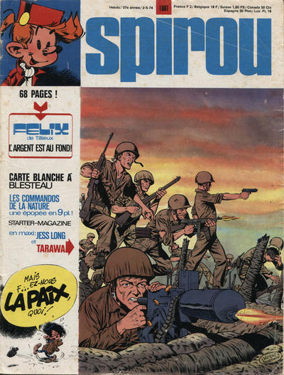 Cover for Spirou (Dupuis, 1947 series) #1881