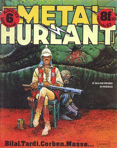 Cover for Métal Hurlant (Les Humanoïdes Associés, 1975 series) #6