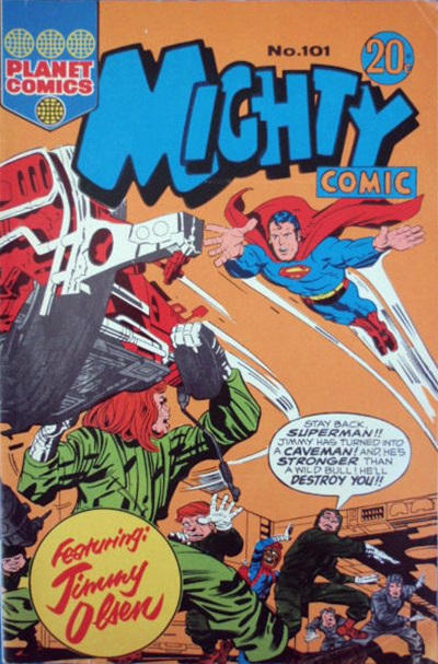 Cover for Mighty Comic (K. G. Murray, 1960 series) #101