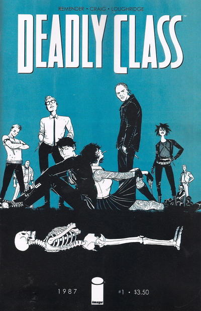 Cover for Deadly Class (Image, 2014 series) #1