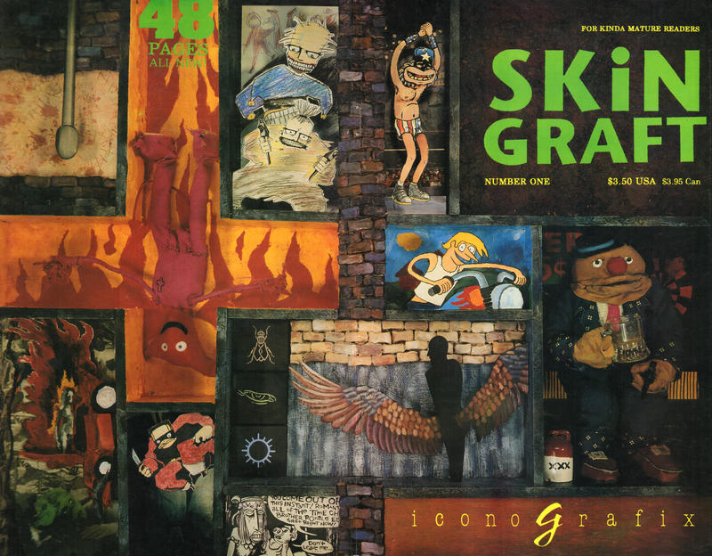 Cover for Skin Graft (Caliber Press, 1992 series) #1