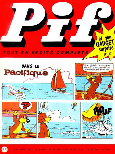 Cover for Pif Gadget (Éditions Vaillant, 1969 series) #22