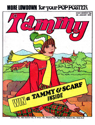 Cover for Tammy (IPC, 1971 series) #6 January 1973