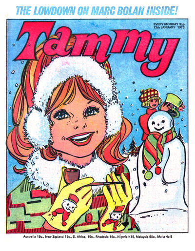 Cover for Tammy (IPC, 1971 series) #13 January 1973