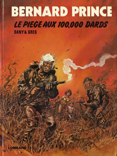 Cover for Bernard Prince (Le Lombard, 1969 series) #14 - Le piège aux 100.000 dards 