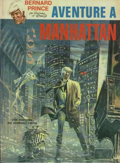 Cover for Bernard Prince (Le Lombard, 1969 series) #4 - Aventure à Manhattan [1st printing]