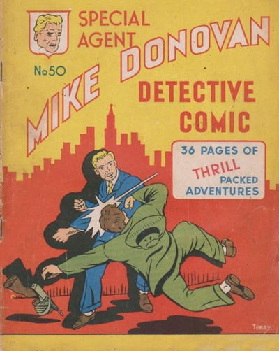 Cover for Special Agent Mike Donovan Detective Comic (Arnold Book Company, 1950 ? series) #50