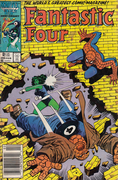 Cover for Fantastic Four (Marvel, 1961 series) #299 [Newsstand]