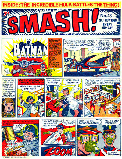 Cover for Smash! (IPC, 1966 series) #43