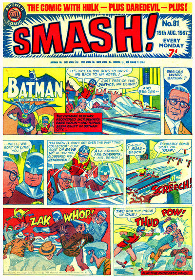 Cover for Smash! (IPC, 1966 series) #81