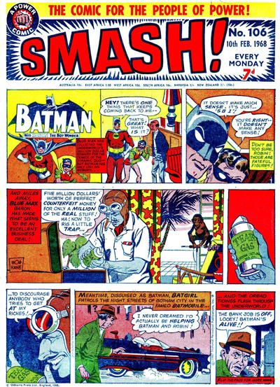 Cover for Smash! (IPC, 1966 series) #106