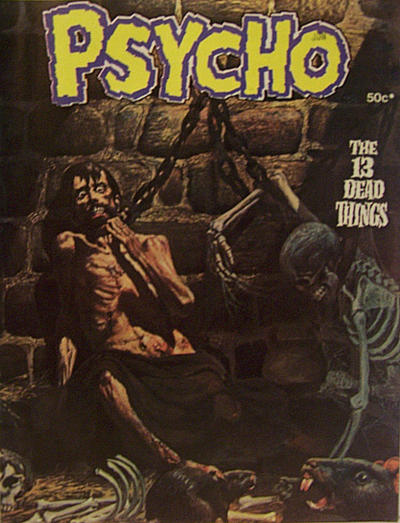 Cover for Psycho (Yaffa / Page, 1976 series) #[nn]