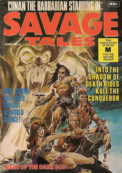 Cover for Savage Tales (K. G. Murray, 1972 series) #12