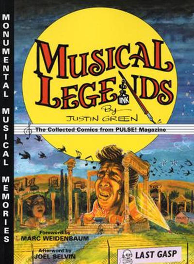 Cover for Musical Legends: The Collected Comics from PULSE! Magazine (Last Gasp, 2004 series) 