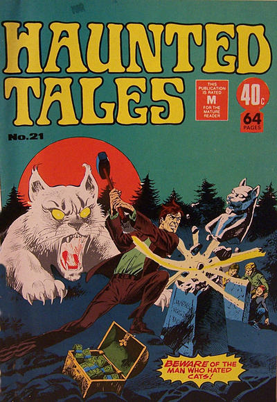 Cover for Haunted Tales (K. G. Murray, 1973 series) #21