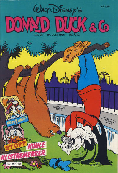 Cover for Donald Duck & Co (Hjemmet / Egmont, 1948 series) #26/1986