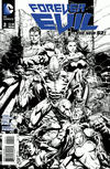 Cover for Forever Evil (DC, 2013 series) #2 [David Finch / Richard Friend Black & White Cover]