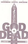 Cover for God Is Dead (Avatar Press, 2013 series) #1 [NYCC White Leather Platinum Exclusive Variant]