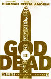 Cover for God Is Dead (Avatar Press, 2013 series) #1 [NYCC White Leather Gold Exclusive Variant]