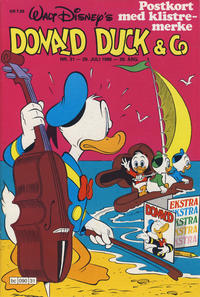 Cover Thumbnail for Donald Duck & Co (Hjemmet / Egmont, 1948 series) #31/1986