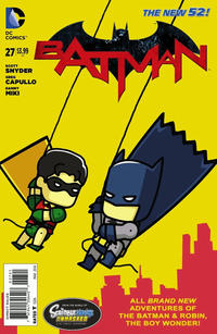 Cover Thumbnail for Batman (DC, 2011 series) #27 [Scribblenauts Unmasked Cover]