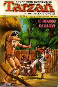 Cover Thumbnail for Tarzan (Editrice Cenisio, 1968 series) #89