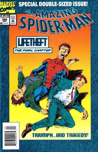 Cover Thumbnail for The Amazing Spider-Man (Marvel, 1963 series) #388 [Newsstand - Deluxe - Foil Embossed Cover]